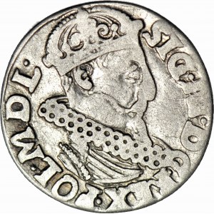 RR-, Sigismund III Vasa, Trojak 1620, Krakow, RENN pierced on REGN