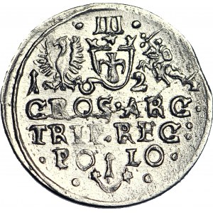 Sigismund III Vasa, Trojak 1624, Cracow, beautiful