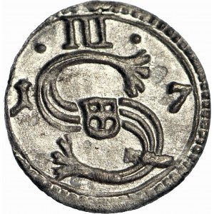 RRR-, Zygmunt III Waza, Ternar 1617, Kraków, menniczy