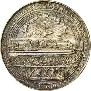 Jan Kazimierz, Medal 1660 Gdańsk, Pokój w Oliwie 1660, kopia
