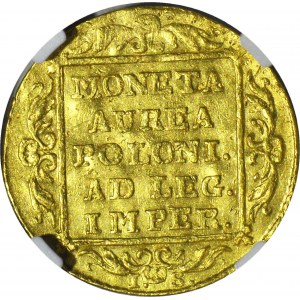 RRR-, Stanisław August Poniatowski, Dukat 1770, stojący król w gronostajowym płaszczu, T.75 mk