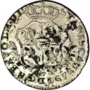 R-, Stanisław A. Poniatowski, Półzłotek 1767 FS rok, fałszerstwo pruskie?