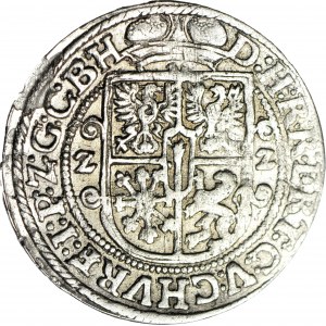 R-, Lenne Prusy Książęce, Jerzy Wilhelm, Ort 1622, Królewiec, półpostać z hełmem