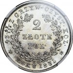 R-, November Uprising, 2 gold 1831, without sword scabbard