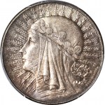 10 złotych 1932, Głowa, Londyn, mennicza