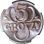 5 pennies 1939, mint, color BN