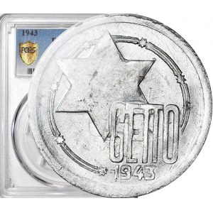 Ghetto, 10 marks 1943 Al, GDA 8/3. mint with spirit