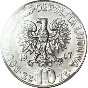 10 Gold 1967, Copernicus, SAMPLE, NIKIEL, PROOFLIKE!