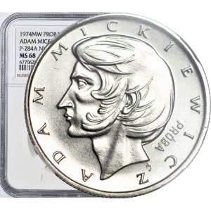 10 złotych 1974, Mickiewicz, PRÓBA, NIKIEL