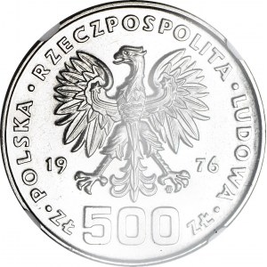 500 złotych 1976, Kazimierz Puławski, PRÓBA, NIKIEL