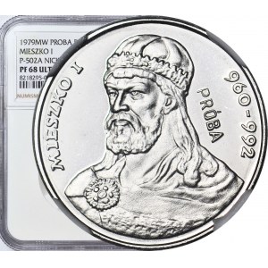 2000 oro 1979, Mieszko I, SAMPLE, NIKIEL