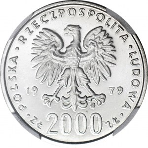 2000 oro 1979, Mieszko I, SAMPLE, NIKIEL