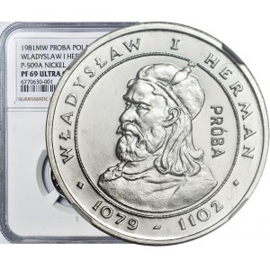 2000 PLN 1981, Wladyslaw Herman, SAMPLE, NIKIEL