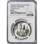 100 zloty 1966, Mieszko and Dabrowa, half figures, SILVER PROSPECTORY