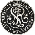 20.000 or 1991, 225 ans de la Monnaie de Varsovie PRÓBA, nickel