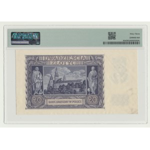 20 gold 1940, MODEL, ser. A 0000000, B. RARE