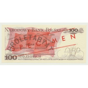 100 Gold 1976, Waryński, AK 0000000 MODEL (No 0112*) low number