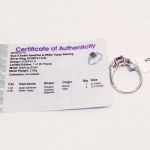 Anello in argento con ametrine e topazi naturali