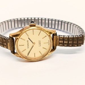Orologio donna Tannis 17 Jewels meccanico placcato oro 25 mm