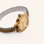Orologio donna Tannis 17 Jewels meccanico placcato oro 25 mm