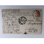 POHLEDNICE POLSKÝ OBRAZ WYSPIAŃSKI, MATKA, PŘEDVÁLEČNÝ 1908, ZNÁMKA, RAZÍTKO