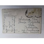 POSTCARD POLISH PAINTING TETMAJER KOLENDA ZWIASTUJĄC WESOŁE LATA PRZEDWOJENNA