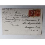 POCZTÓWKA PIENINY DUNAJEC ZNACZEK STEMPEL PRZEDWOJENNA 1930 R