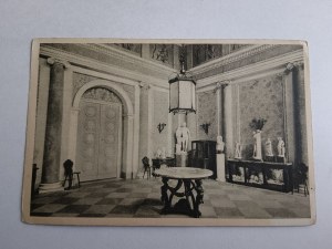 POSTCARD INTERIOR OF KING JAN III WILANÓW CASTLE