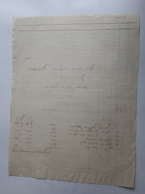 INVOICE, GABLONZ, SALMIAK, JOSEF FEIX SEIFEN FABRIK 1906