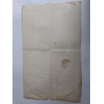 PISMO SĄD OBWODOWY, DOLINA, NOTARIUSZ JANOWICZ, PIECZĄTKA, STEMPEL, ZNACZEK 1874 R