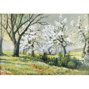 Frederick KLOPFER (1865-1942), The Blossoming Orchard