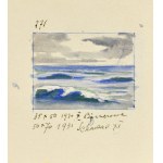 Soter August JAXA-MAŁACHOWSKI (1867-1952), Rybacy na morzu, 1930