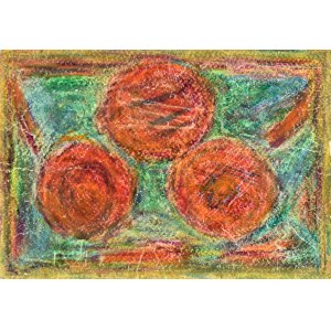 Krystyna PELLETIER (1914-2007), Green and red composition