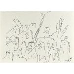 David LAN-BAR / LANDBERG (1912-1987), Kompozycja, 1947