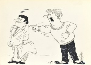 Gwidon MIKLASZEWSKI (1912-1999), Ja wiem, dlaczego ty mi nie kupujesz kwiatów na 
