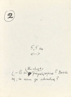 Gwidon MIKLASZEWSKI (1912-1999), Po co ten okręt przywiązujecie? Boicie się, że wam go ukradną?