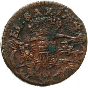 August III 1733-1763 szeląg 1754 - litera H