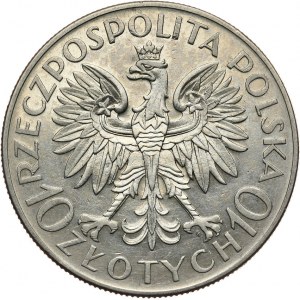 Polska, II Rzeczpospolita, 10 złotych 1933, Jan III Sobieski, Warszawa.