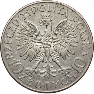 Polska, II Rzeczpospolita, 10 złotych 1933, Jan III Sobieski, Warszawa.