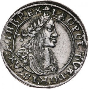 Austria, Leopold I 1657-1705, 15 krajcarów 1663, Wiedeń.