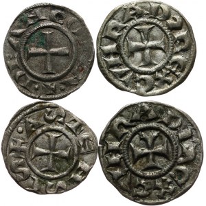 Włochy, lot denarów. XI - XIII wiek.