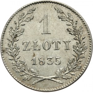 Wolne Miasto Kraków 1835, 1 złoty 1835, Wiedeń