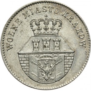 Wolne Miasto Kraków 1835, 1 złoty 1835, Wiedeń