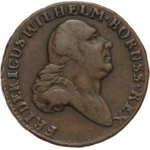 Prusy Południowe, Fryderyk Wilhelm II 1786-1797, trojak 1797 B, Wrocław