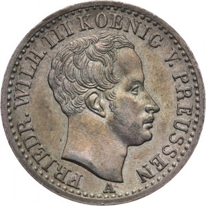 Niemcy, Prusy, Fryderyk Wilhelm III 1797-1840, 1/6 talara 1839 A, Berlin