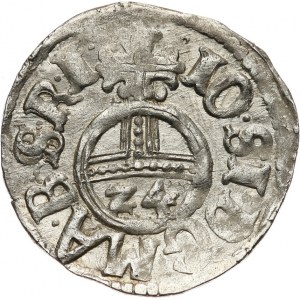 Prusy Książęce, Jan Zygmunt 1608 - 1618, grosz pruski 1615, Drezdenko