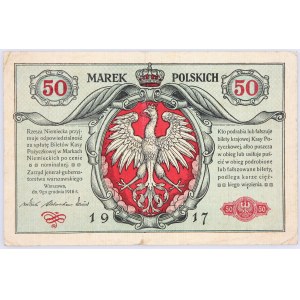 Generalne Gubernatorstwo Warszawskie, 50 MAREK POLSKICH, 9.12.1916, Warszawa.