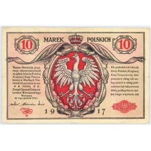 Generalne Gubernatorstwo Warszawskie, 10 MAREK POLSKICH, 9.12.1916, Warszawa.