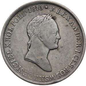 Krolestwo Polskie, Mikołaj I 1825-1855, 5 złotych 1829 FH, Warszawa