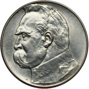 Polska, II Rzeczpospolita, 10 złotych 1939, Józef Piłsudski, Warszawa